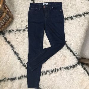 Madewell High Rise Skinny Jeans Sz 28